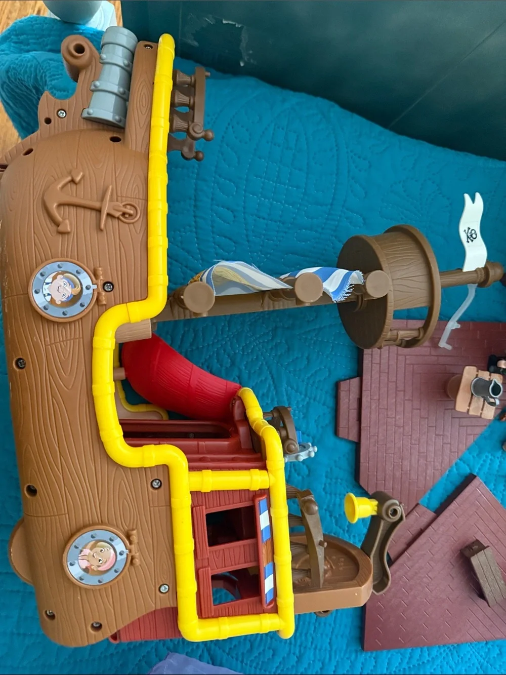 Pirate Ships, Pirate Night Light, Pirate Wall Clock, and Pirate Playmobil